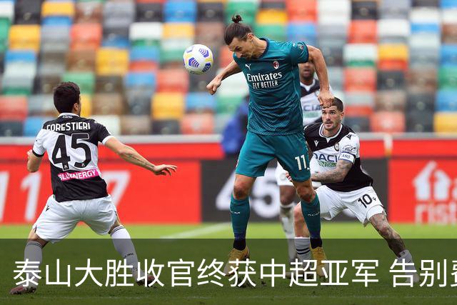 泰山大胜收官终获中超亚军 告别费莱尼致敬传奇